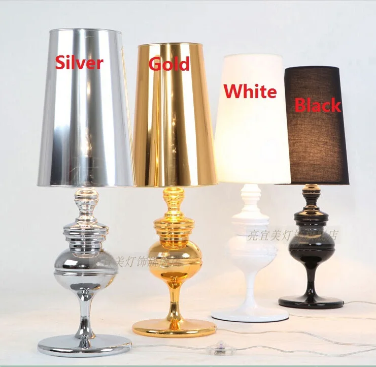 Современный дизайн светодиодная настольная лампа для спальни E27 кофейное