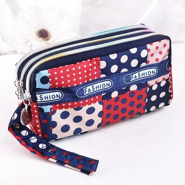 Повседневная Дамская сумочка-клатч Холщовый кошелек для карт ключей денег