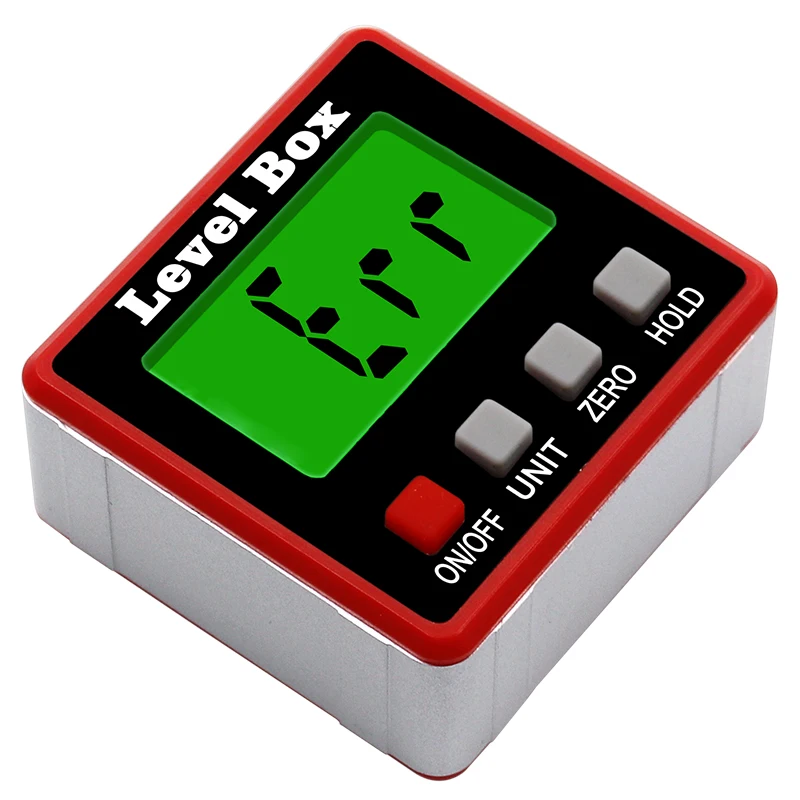 Precision Digital Protractor Inclinometer Water Proof Level Box Angle Finder Bevel With Magnet Base | Инструменты