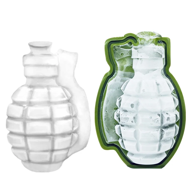 3D граната силиконовая форма для льда кубики льда|silicone ice cube mold|molde siliconeice mold silicone |