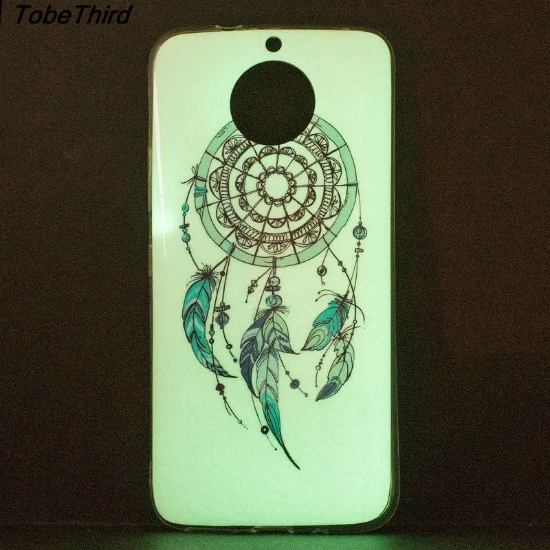 TobeThird For Motorola Moto G5 Plus Case Colorful Pattern TPU Luminous Cell Phone Cover 5S 5.5 inch |