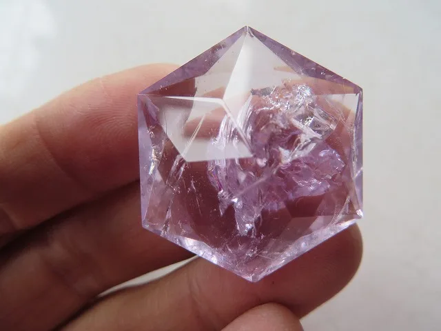 Натуральный Аметист Кварцевый Кристалл Меркаба звезда резьба искусство
