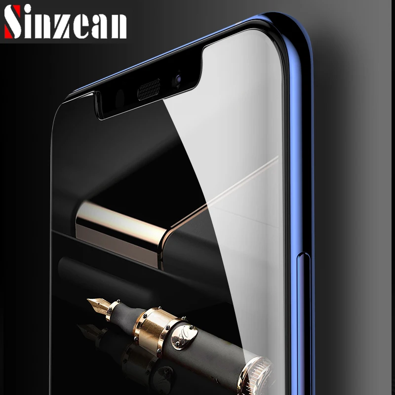 Sinzean 20pcs 3D полное покрытие УФ Клей закаленное стекло для LG V30 /G8/V40/V50 клей Oppo find X с USB