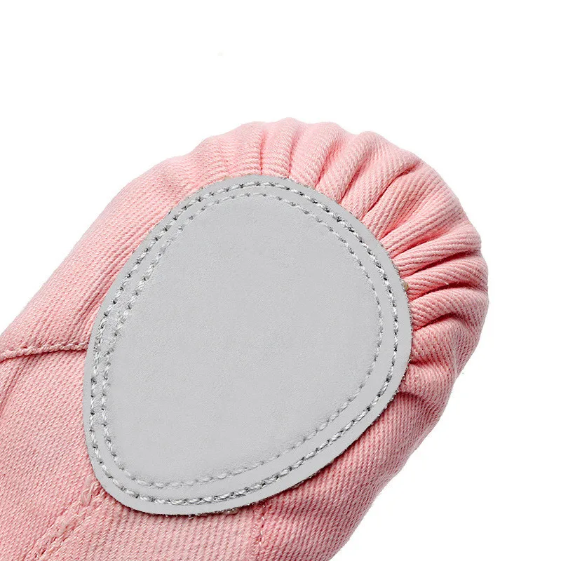 

Stretch Cotton Ballet Shoes Soft Suede Flats Dance Girls Children Kids Women Gymnastics Yogo Slippers
