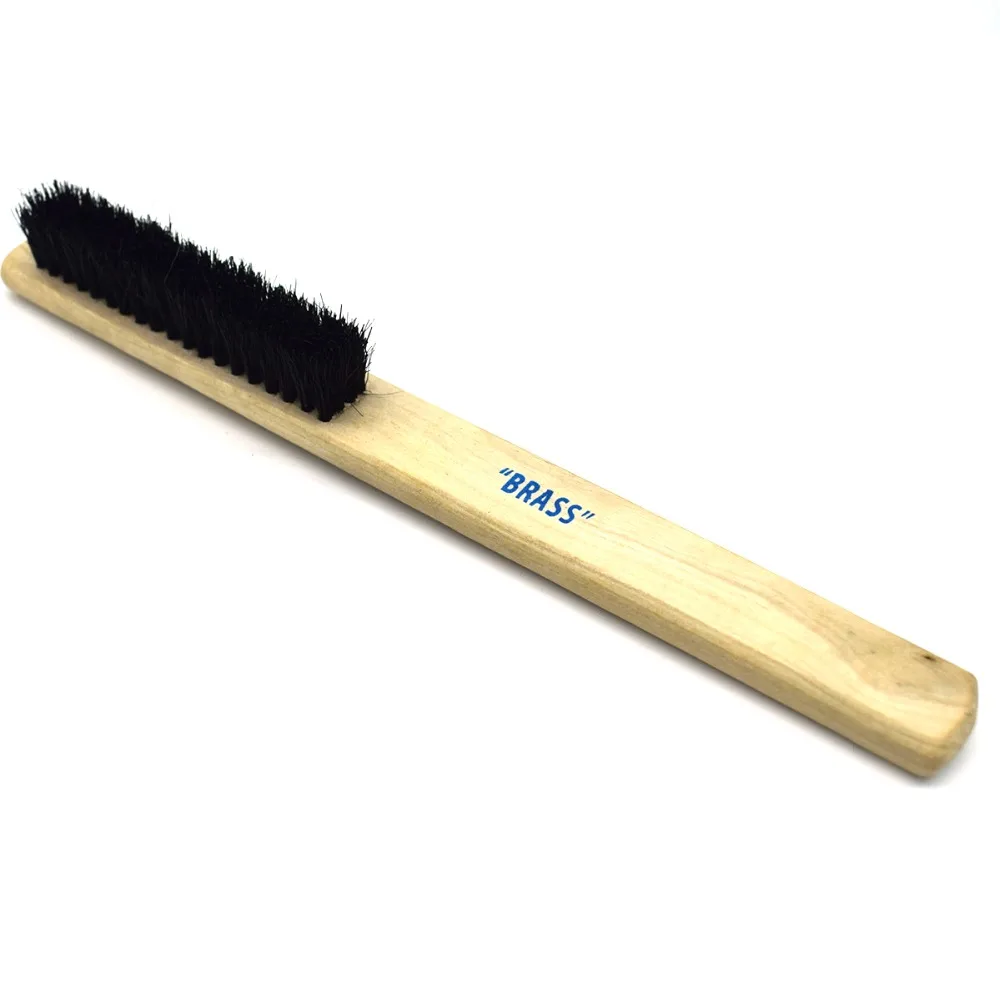 

Jewelry Brush Black Bristle with Wooden Handle High Quality Jewellery Tools