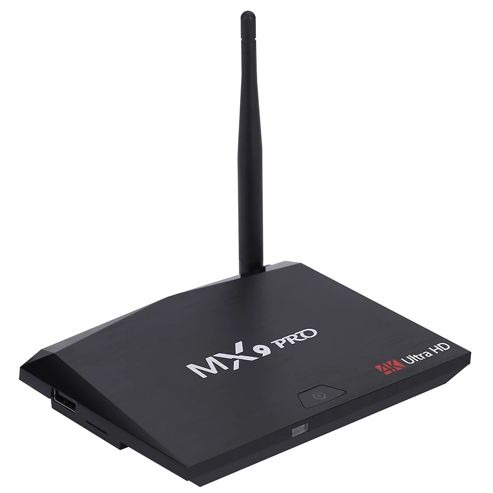 MX9 Pro 2 Гб ОЗУ 16 ПЗУ Android 7 1 Смарт ТВ-приставка RK3328 четырехъядерный 4G WiFi Bt 4 H. 265 VP9 HDR 3D