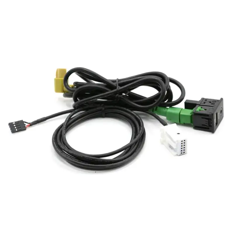 USB для автомобильного аудиокабеля прерыватель Passat B6 B7 CC Touran POLO RCD510 Lavado de cara +/310 + C|vw