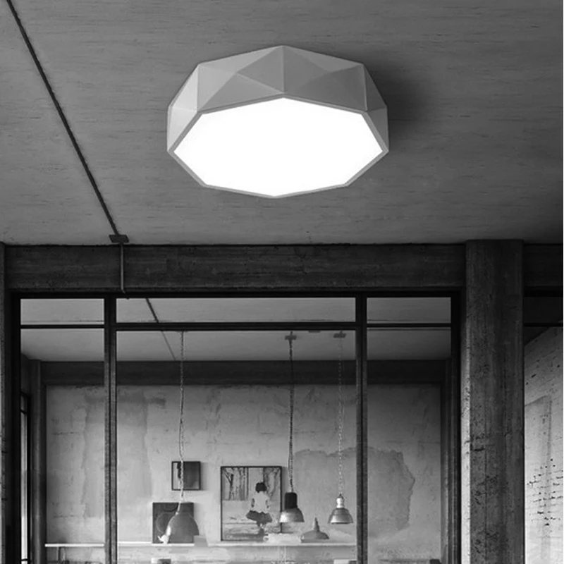 Современный светодиодный потолочный светильник для спальни гостиной круговой