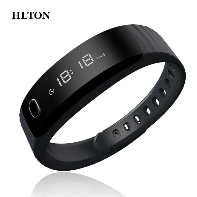 HLTON спортивный смарт-браслет Bluetooth Шагомер фитнес-трекер умные часы напоминают о