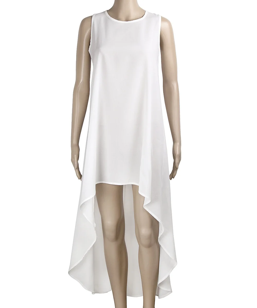 Летнее платье 2020 асимметричный Женский Повседневный Сарафан женское размера