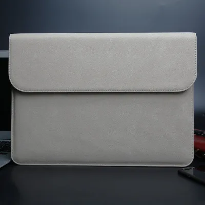Полиуретановая сумка для ноутбука Macbook Air 13 11 12 Pro 15 Touch Bar чехол для ноутбука Xiaomi 13,3 15,6 Surface pro 4 5 Чехол - Цвет: Хаки