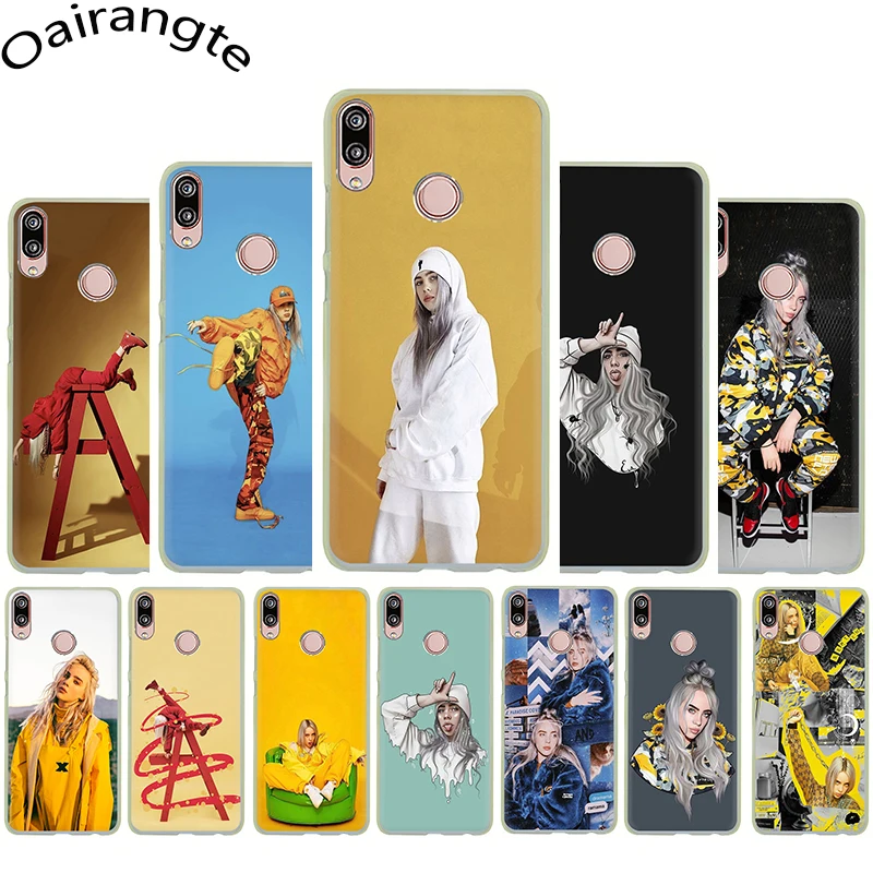 Billie Eilish Горячая музыка певица Жесткий телефон чехол для Huawei P8 P9 P10 P20 P30 Pro Lite Mini P Smart Z Plus