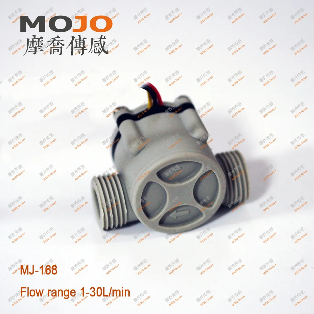 

MJ-168 Nylon Water Dispenser Flow Sensor G1/2 Diameter 2-30L/min (10pcs/lot)