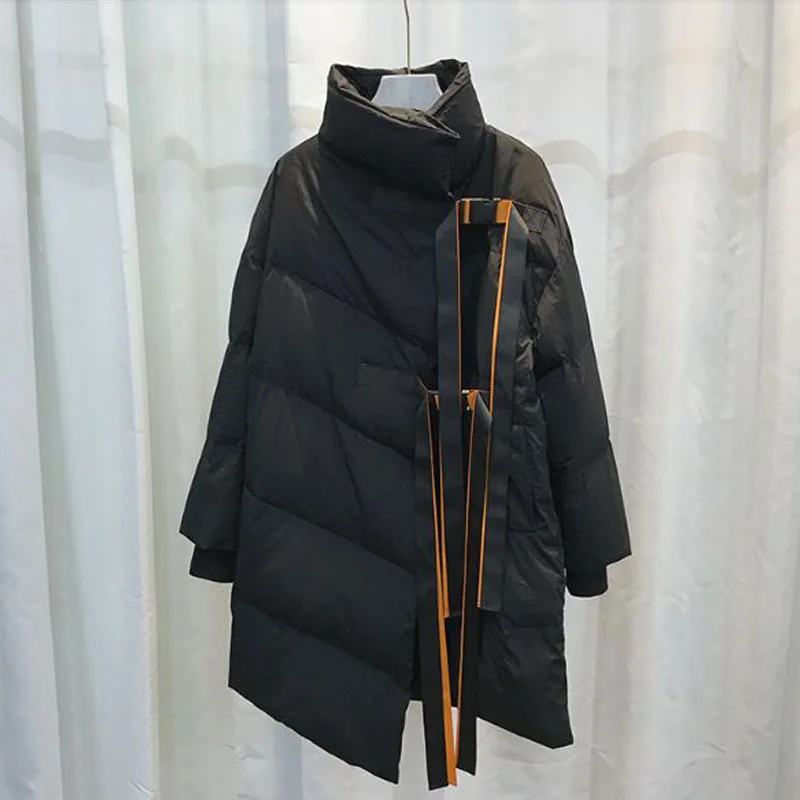 Зимняя женская куртка большого размера пальто 2018 Женское с капюшоном утолщенная