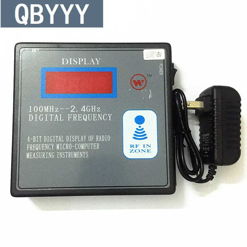 QBYYY 100 МГц-1000 МГц пульт дистанционного управления счетчик частоты сканер 100 МГц-1 г Цифровой детектор частоты радиочастотный индикатор