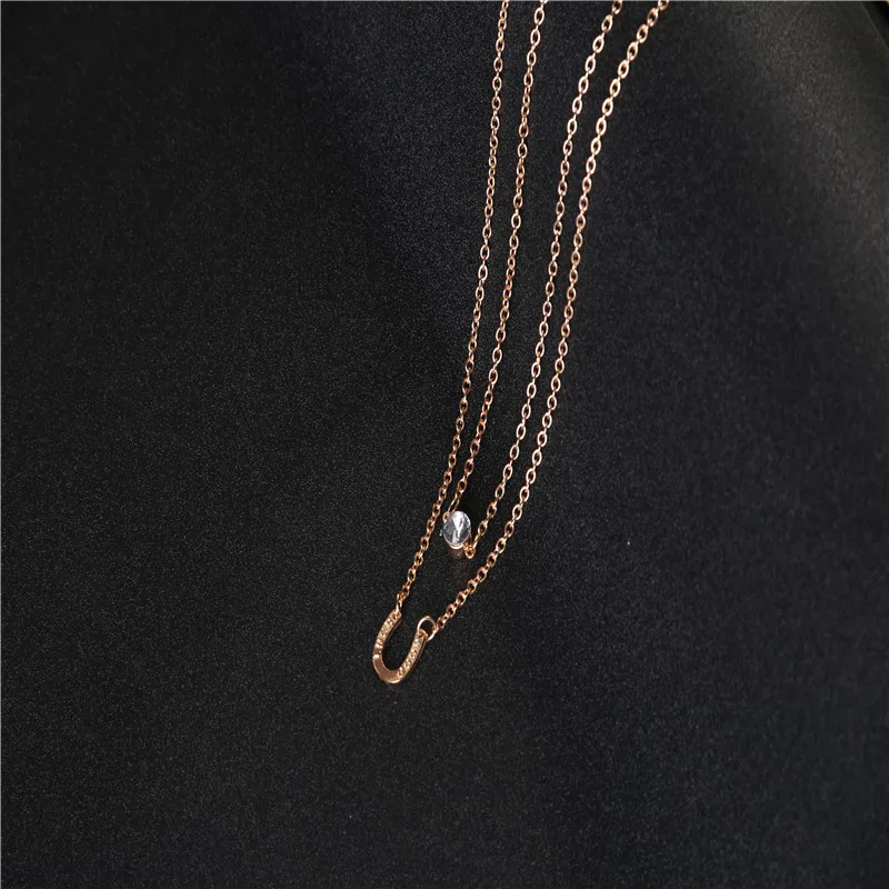 2018 дешевые ювелирные изделия Новый начальный Лариат Панк золото многослойное