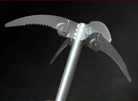 Складной крючок для растений якорный нож рыболовные принадлежности с веревкой