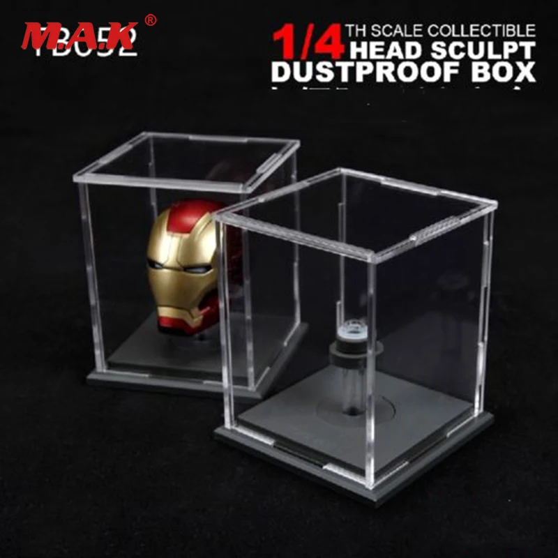 1/4 весы рисунок аксессуар прозрачная Пылезащитная коробка для 18 &quotфигурка