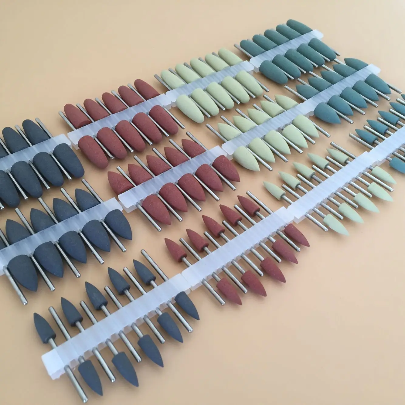 120pcs Dental SILICONE Rubber polishers Diamond polishing Burs Resin Base 2.35mm | Красота и здоровье