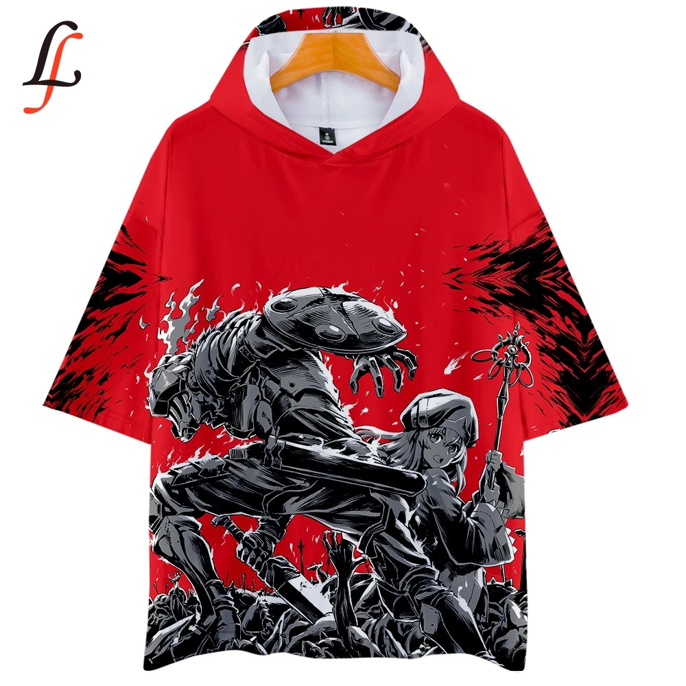 Goblin Slayer harajuku 3D Индивидуальные K поп повседневные толстовки с коротким рукавом