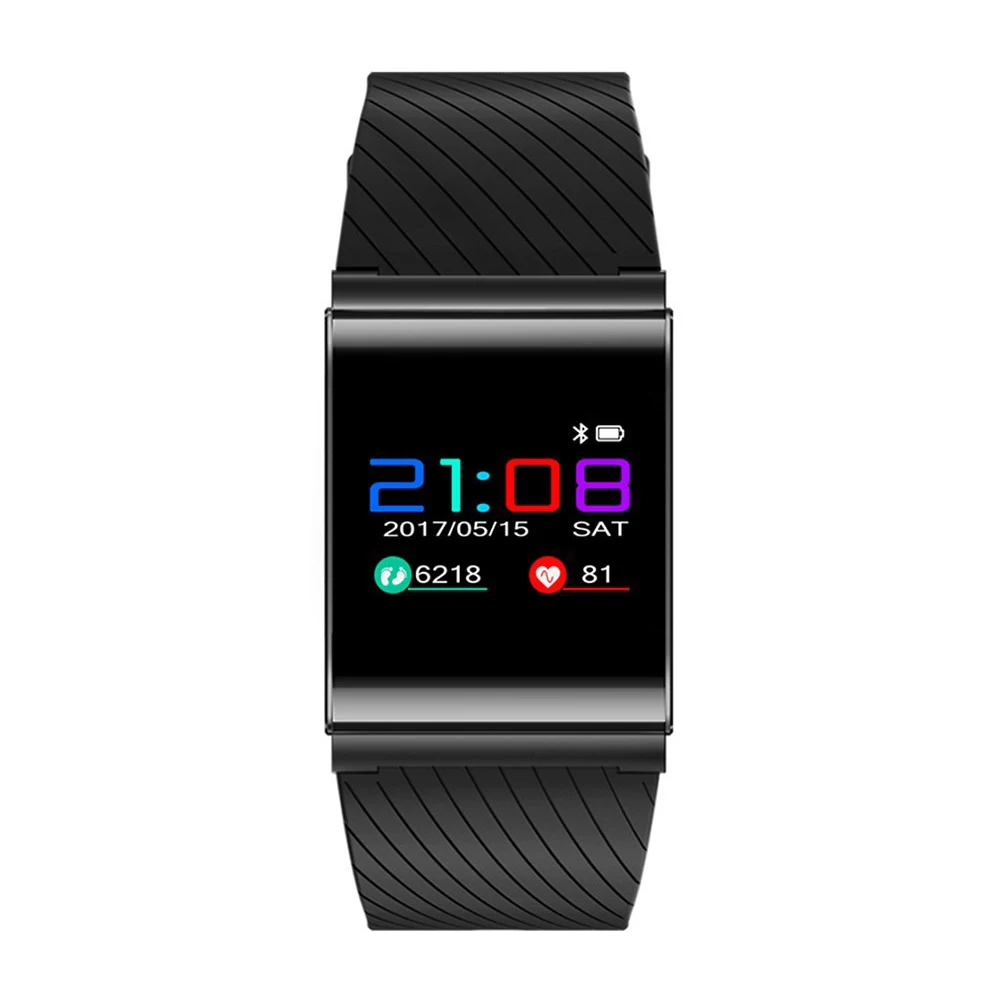 Лучшие предложения X9 Pro умный Браслет OLED часы кровяное Давление кислорода в крови