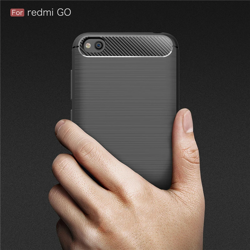Чехол для Xiaomi Redmi Go силиконовый Ударопрочный Мягкий чехол телефона бампер |