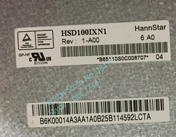ЖК дисплей экран Hannstar HSD100IXN1 A00 новый оригинальный 10 дюймов экран|10 inch lcd screen|lcd