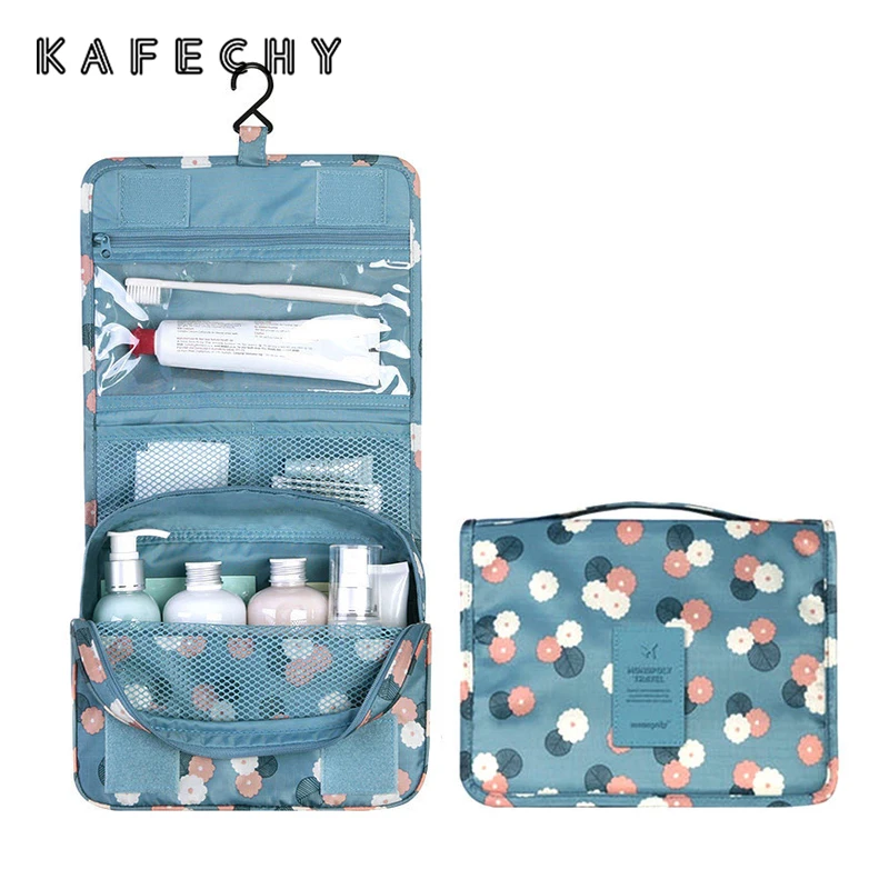 Женская многофункциональная сумочка косметичка Kafechy органайзер для макияжа