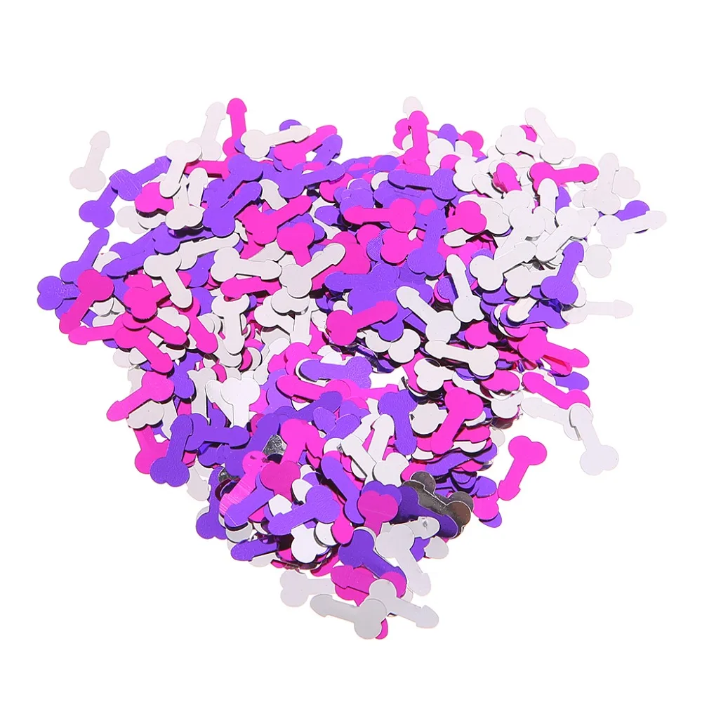 Креативные девичьи бумажные куры для вечеринки ночные дикие пенис конфетти