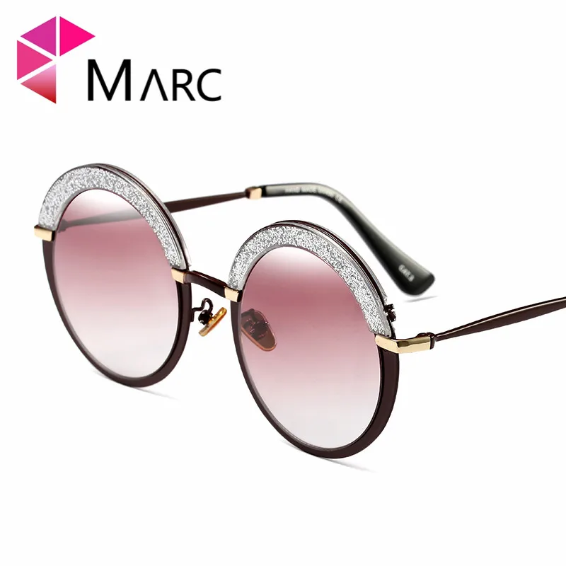 MARC UV400 Новая мужская и женская солнцезащитные очки пластиковые Металл Óculos