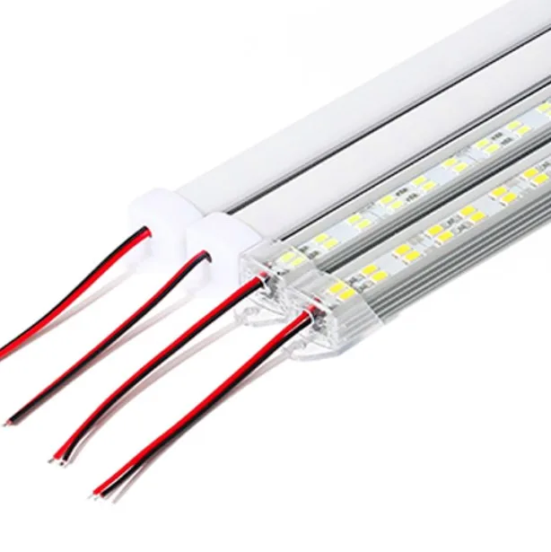 5730 Double Row LED Bar light 50CM With PC cover DC12V Hard strip Kitchen Cabinet Light | Освещение