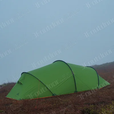 3f ul gear 2 человека 2 комнаты 4 сезона тоннель палатка 15D кремния Открытый Кемпинг Туризм Альпинизм Сверхлегкий большое пространство 210 т палатки