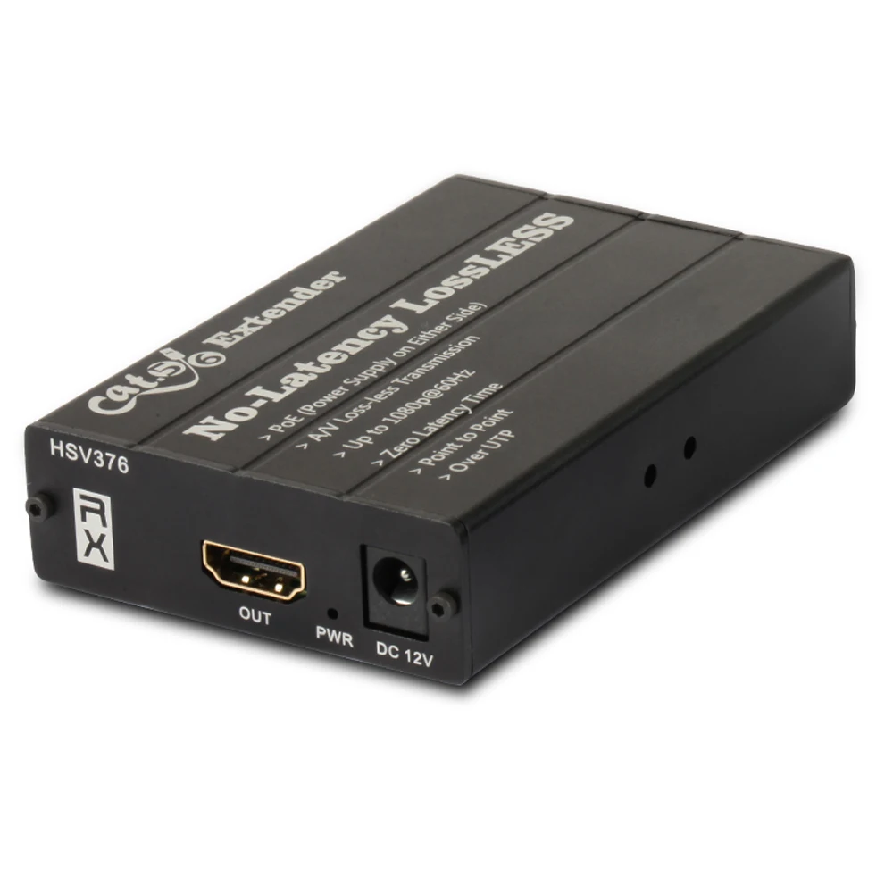 TreasLin PoE HDMI Cat6 Extender 1080 P 60 Гц удлинитель по одной Cat5e сетевой кабель до 393FT для HDTV