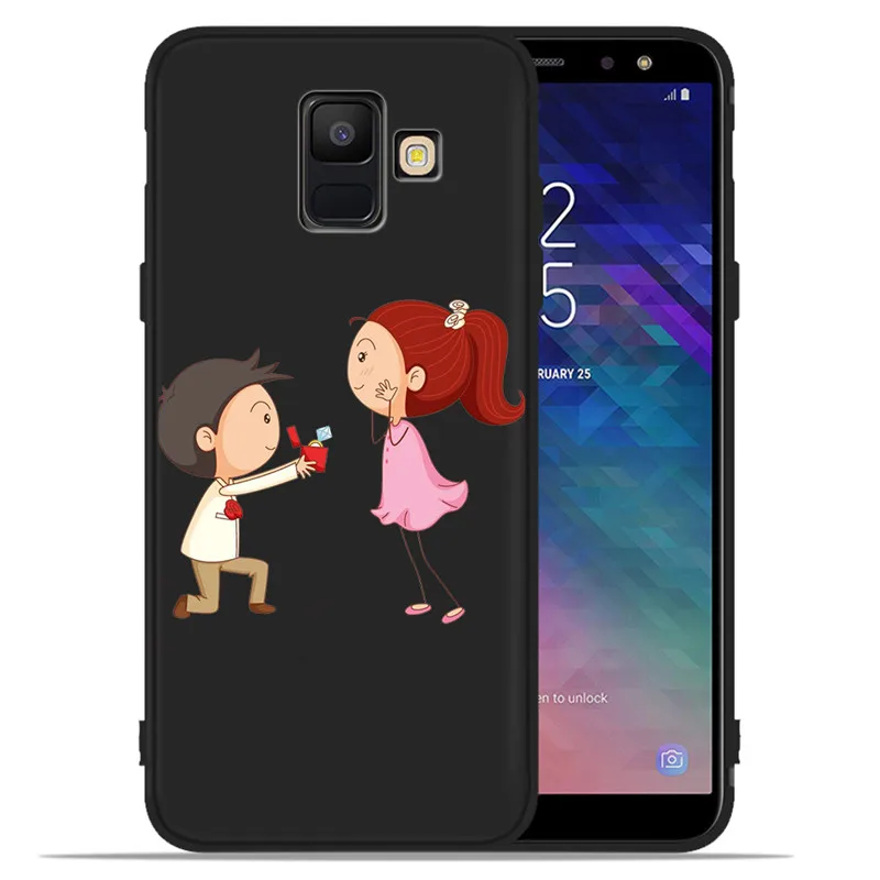 Стич», «панда» с цветочным узором Сделай Сам класса люкс для samsung Galaxy A9 A8 A7 A6 A5 A3 J3 J4 J5 J6 J8 плюс чехол для телефона чехол Coque Etui