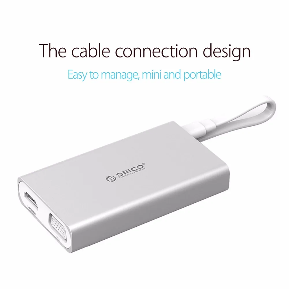 Lan адаптер ORICO ADS2 Matedock Проводная сеть Ethernet для huawei Matebook type C многофункциональная