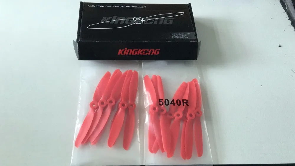 

10 pairs KING KONG 5040 T5040C 2 balde propellers prop hole size 5mm for FPV drones