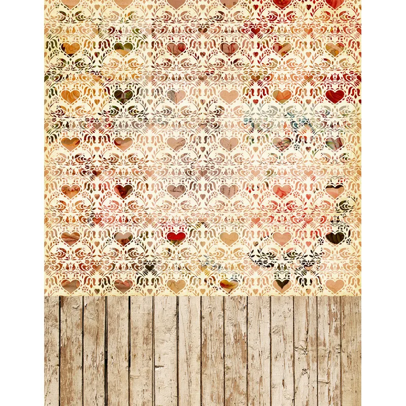 

LIFE MAGIC BOX Studio Backdrop Heart Shape Vinyl Photography Studio Photo Background S-2525