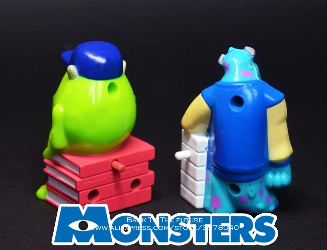 Disney Monsters unique Mike Wazowski 2 шт./компл. 6 см фигурка аниме мини украшение коллекция пвх