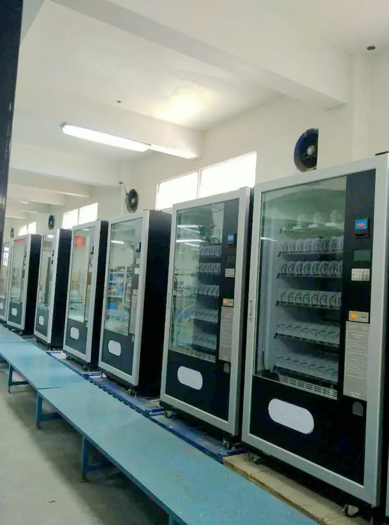 Многофункциональный мини автомат для продажи закусок и напитков кофейный с