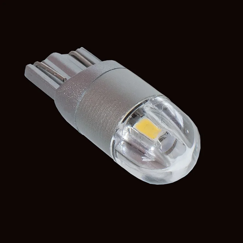100 шт. автомобисветильник светодиодные лампы T10 2 SMD 3030 габаритные огни W5W WY5W 2SMD