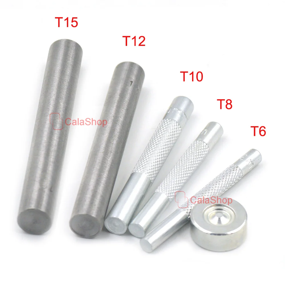 1 компл./лот инструмент для двойных куполообразных колпачков Заклепки Шпильки