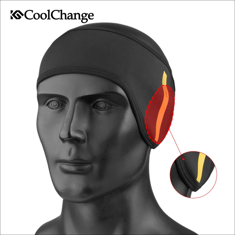 CoolChange зимняя велосипедная головная повязка Зимняя Термальная флисовая