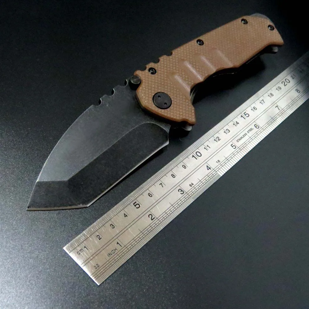 Высокое качество MDF-3 складной нож стальная ручка 440 Лезвие Охотничий Складной