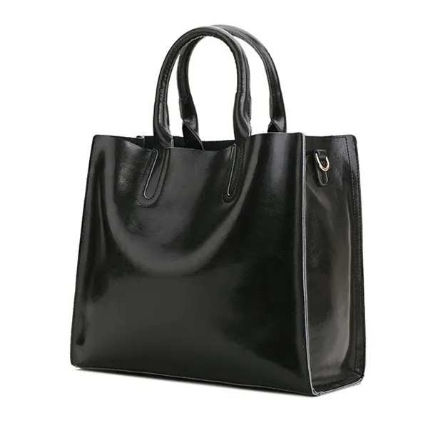 2016 модная повседневная женская сумка из натуральной кожи сумка-тоут на плечо