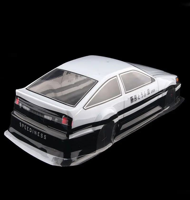 Радиоуправляемый 1:10 плоский дорожный автомобиль дрейф ПВХ 190 мм корпус AE86 для