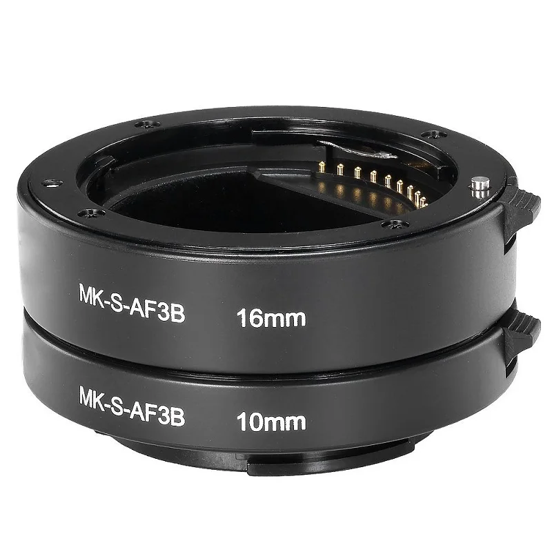 Макро Удлинительное Кольцо Meike A6300 A6500 A6000 A7 A7II A7III A7SII с автофокусом для Sony E Mount NEX 7