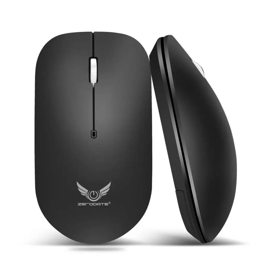 Mosunx игровая мышь 2 4 ГГц мини беспроводная оптическая Мыши и USB приемник для ПК