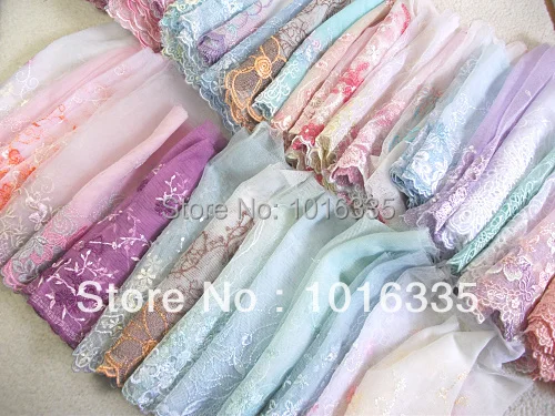 

Special Offer for New Year 0.25kg Pretty Embroidered lace fabric high quality Mesh lace fabric