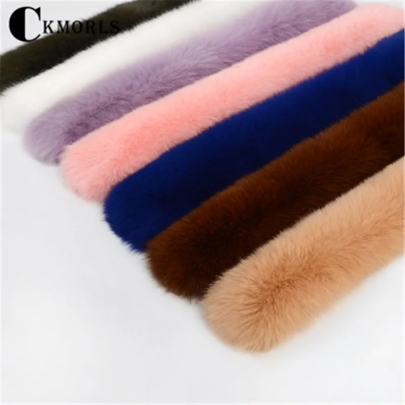 Женская парка с воротником из натурального меха енота CKMORLS розовая черная белая