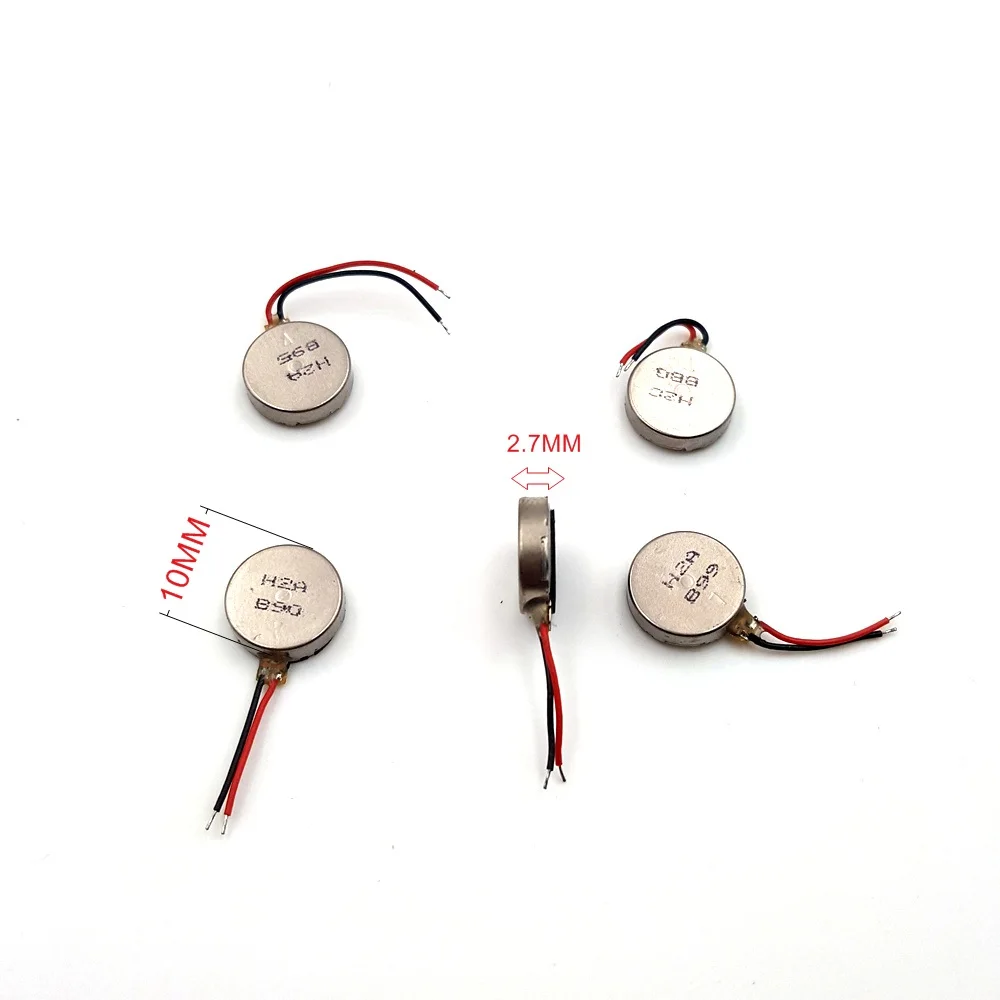 Фирменная Новинка 5 шт./лот DC1.5V 5V микро 10 мм бесщеточный Кнопка Тип Вибрационный